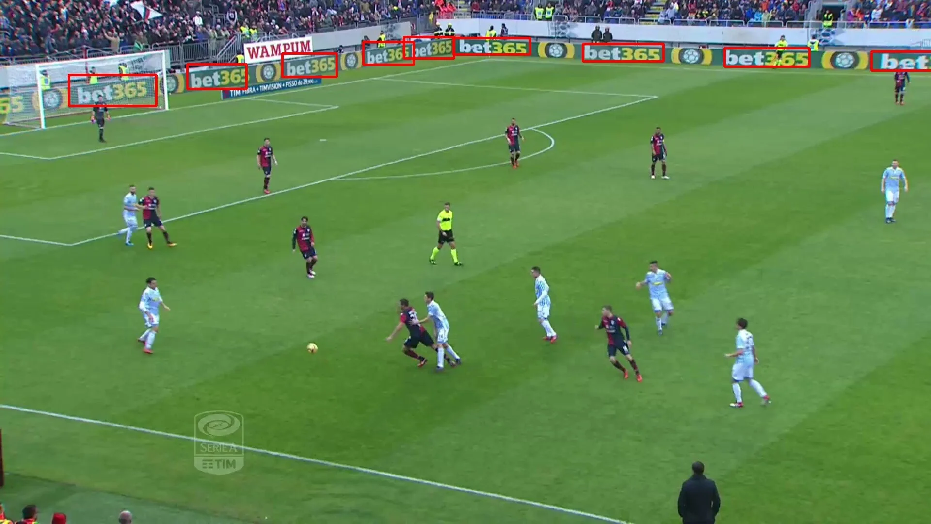 stadium footage brand alert